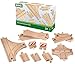 BRIO World 33307 - Advanced Expansion Pack - 11 Piece Set of Wooden Train Tracks for Kids Ages 3 and Up