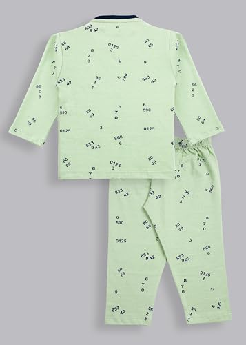 Image of 3BROS BodySuit /Dress for Boys /Girls Full Pajama & Casual Full Sleeves Night Suit Top Combo Kids Set