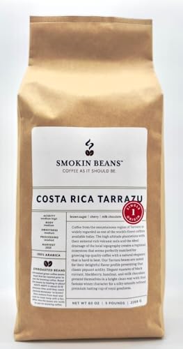 5-Pound Costa Rica Tarrazu Unroasted Green Coffee Beans