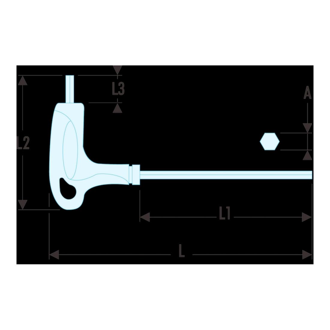 LLAVE EN T TORX T50 SLS