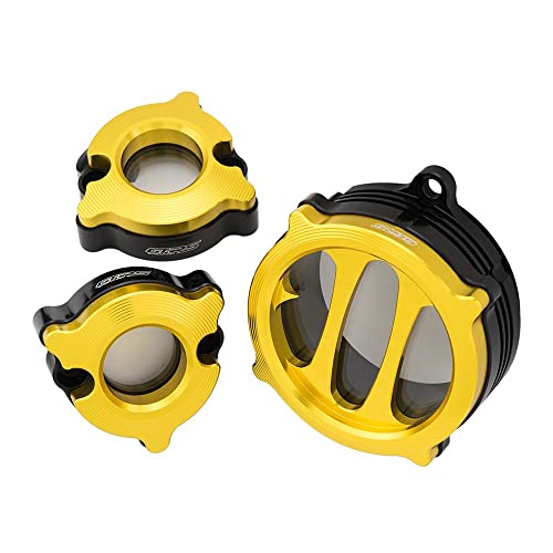 GTRS ホンダ グロム/モンキー125(5速) ダックス ST125共通クリアシリンダーヘッドサイドカバー+バルブタップセット/GTRS Cover Cylinder Head + Cover Valves Set For ST125 DAX, GROM