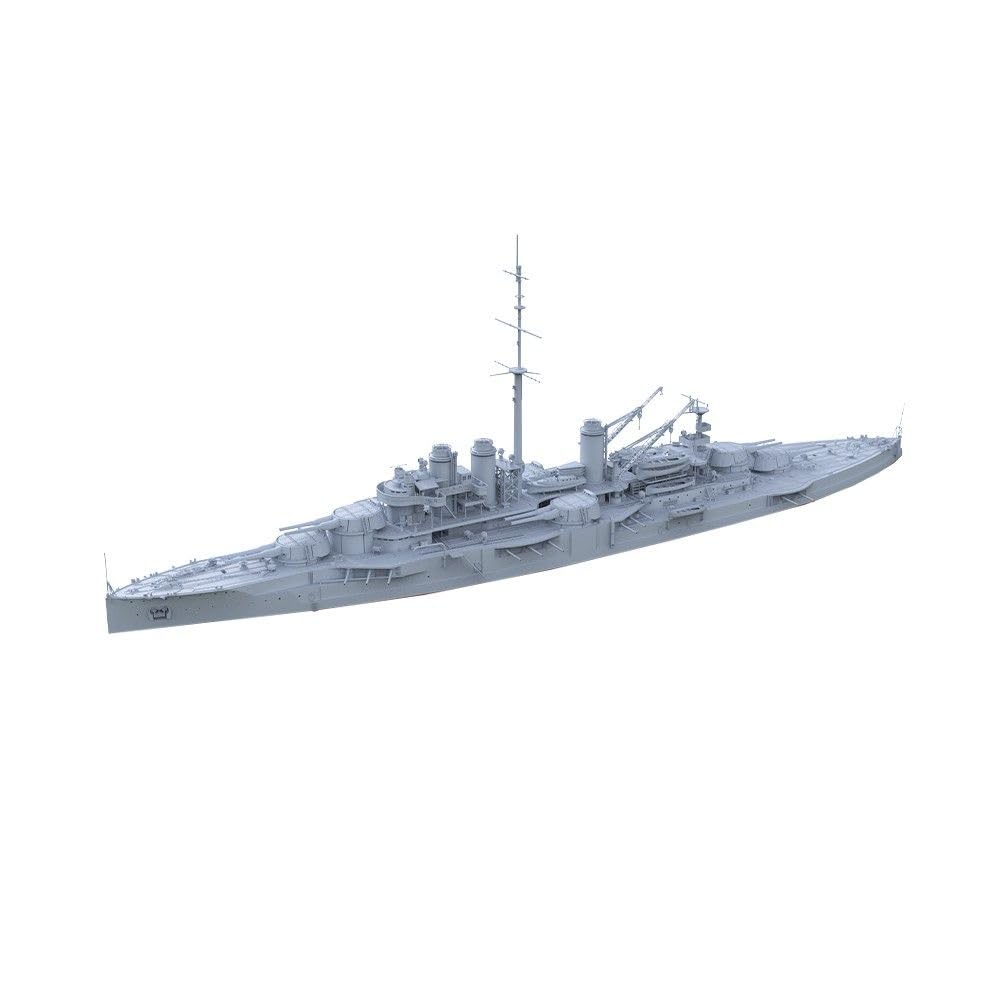 MRY-SFW Unpainted Military Model 1/350 French Navy Courbet Batailleur 1920
