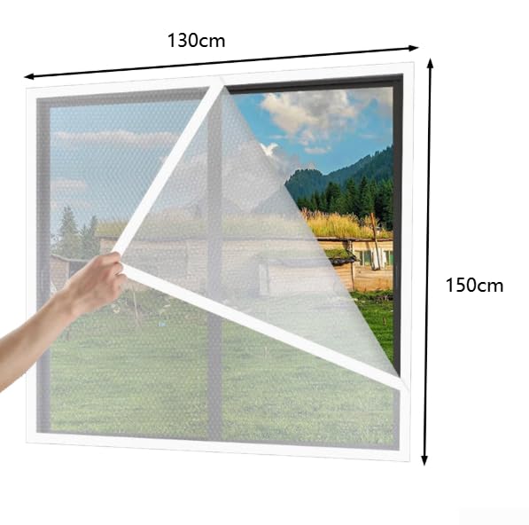 Película de burbujas para ventanas que aísla el salón del frío 2