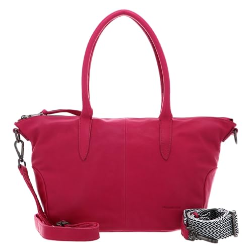 Sac bandoulière Jeren Duffel Bag en cuir rose pour vos escapades de week-end
