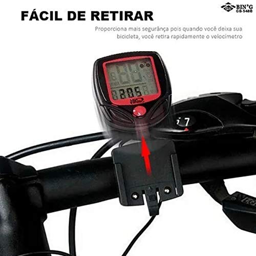 Ciclo Computador Velocímetro Bike Com 14 funções GB548B