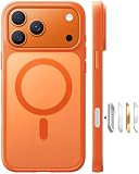TORRAS Stronger Magnetic & Shockproof for iPhone 17 Pro Max Case Orange
