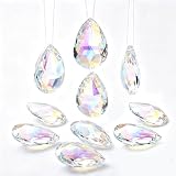 Qualité Supérieure: Fabriqués avec soin, ces cristaux prisme offrent une clarté exceptionnelle. La boule de cristal voyance capte magnifiquement les rayons, assurant une réfraction lumineuse optimale