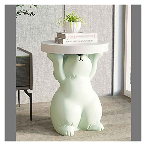 Statue de lapin avec plateau B pour la décoration grand salon