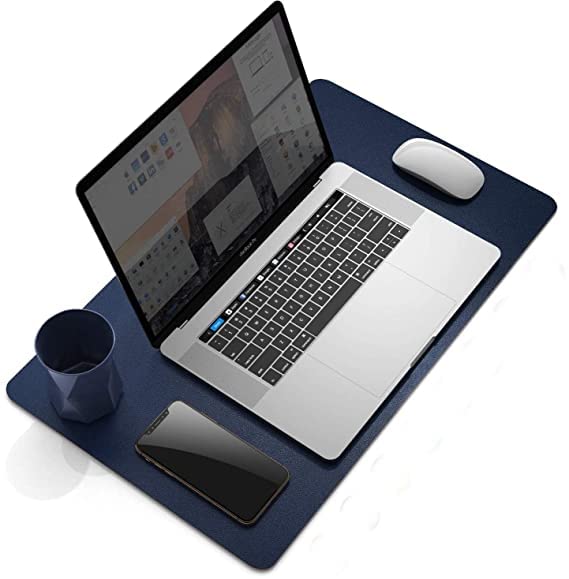 KitchEase Large Premium Vegan Leather Anti-Skid | Reversible Desk Mat | Turf Desk Mat/Laptop Mat for Work from Home/Office/Gaming | Extended Mouse Pad & Keyboard Desk Pad - Desk Mat (80X40CM) (B0DG32R97W) Amazon Price History, Amazon Price Tracker