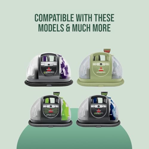 Selgo Ersatzkappe und Strohhalm für Bissell Little Green Teppichreiniger – Modelle 1400B, 1400W, 3369, 3353, 3519, nur für die aufgeführten Modelle