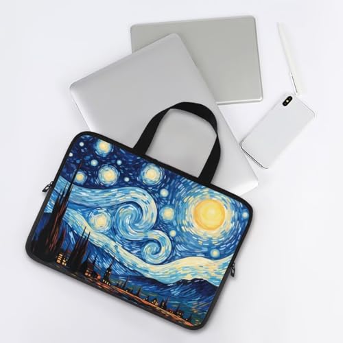 Funda para laptop Van Gogh Starry Night 17 pulgadas miniatura 5