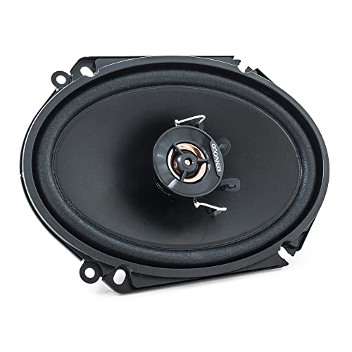 Kenwood KFC-C6866R Road Series Car Speakers (Pair) - 6"x8" 2-Way Car Coaxial Speakers, 250W, 4-Ohm Impedance, Cloth Woofer & Balanced Dome Tweeter, Heavy Duty Magnet Design - Image 3