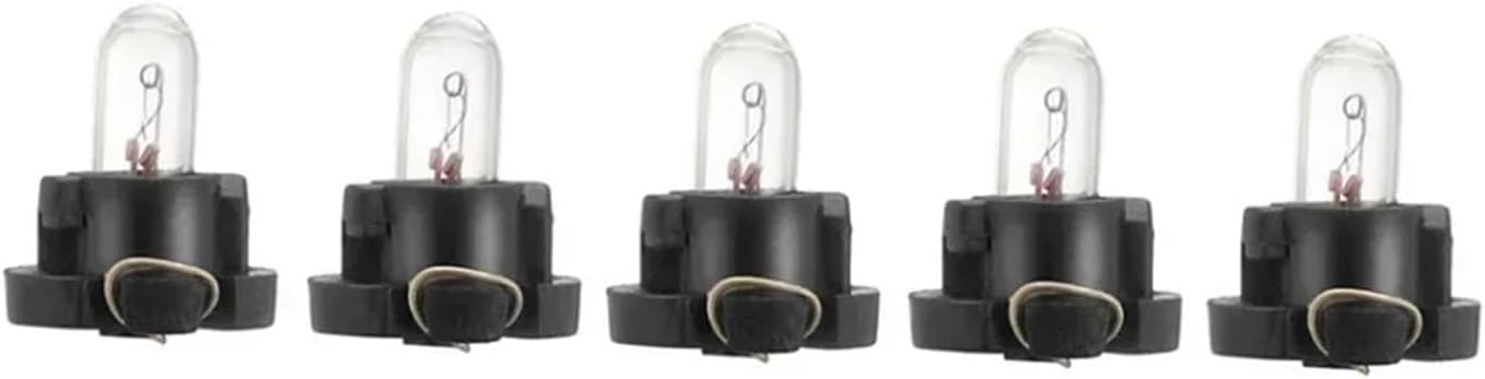 5/10Pcs T3 T4.2 Led Bulbs Car Interior Lights Auto Warming Indicator Lamp 12V Led Bulbs Dashboard Lamps Car Air Condition(5Pcs T4.2)