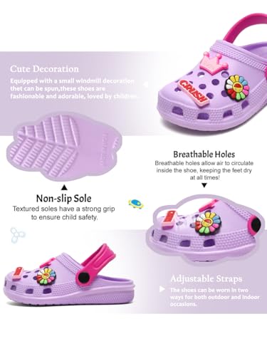 Image of ONYC Flip Flop Slippers for Baby Girl, Indoor and Outdoor Slipper for Kids with Strap