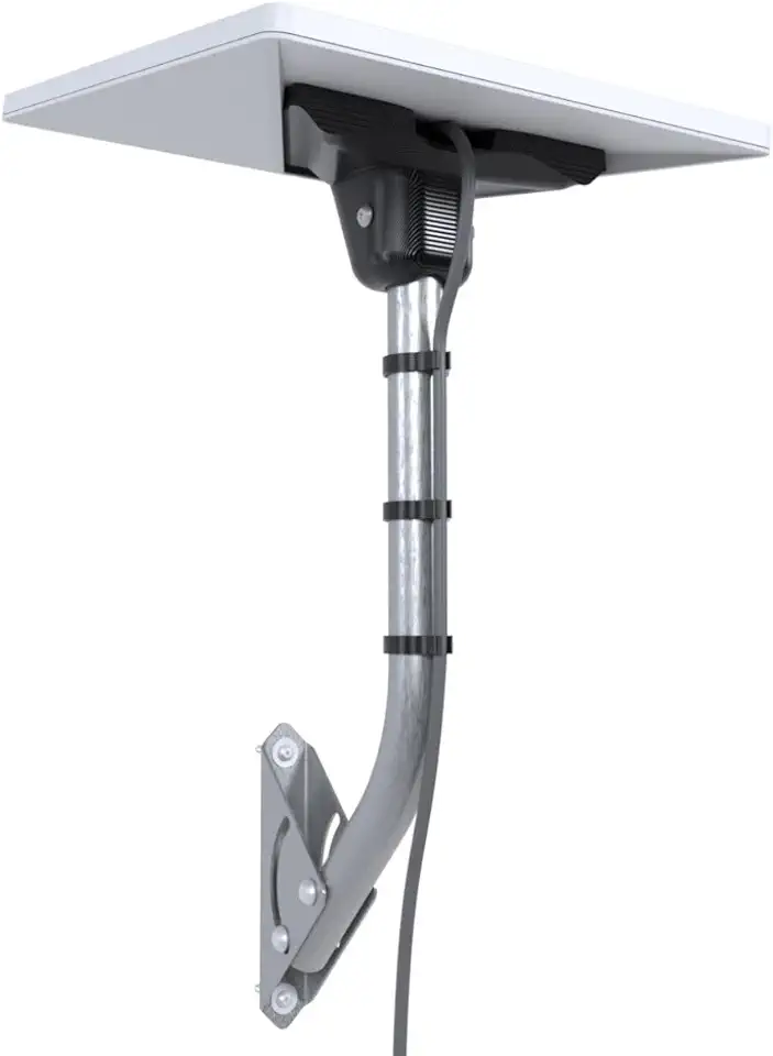 Suporte Externo Articulado de Parede Laje Telhado Compatível com Antena Starlink 4ª Geração Mini