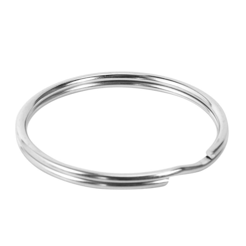 Merriway Split Rings, Nickel, 50mm