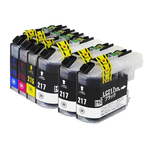 ブラザー用 LC217 LC215 互換 【 LC217/215-4PK 1セッ
