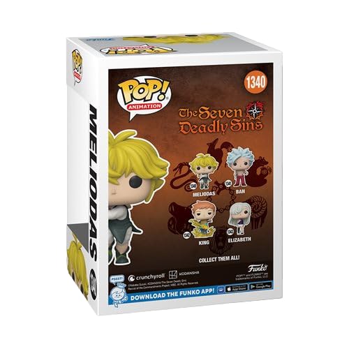 Amazon.co.jp: Funko Pop! アニメ 七つの大罪 - メリオダス (フル