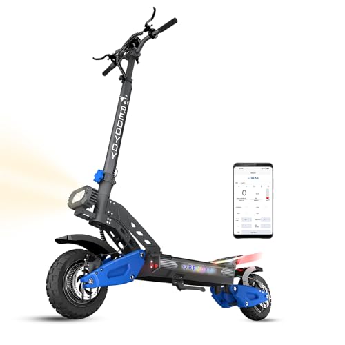 JUNLING RD2 Electric Scooter for Adults, 5000W Dual...