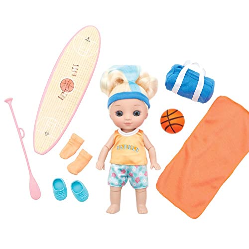 Muñeca Madame Alexander 8" Basketball y Paddleboard miniatura 3