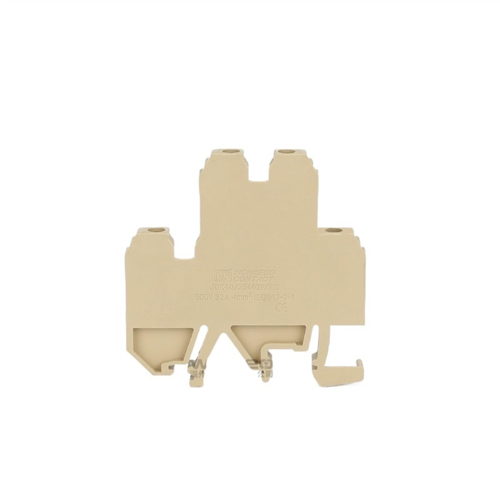 Bornier d'interconnexion double couche DK4QV/35, connecteur universel de bornier à vis, 10 pièces