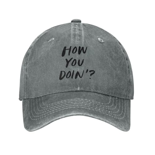 How You Doin Baseball Cap Classic Adjustable Plain Hat for