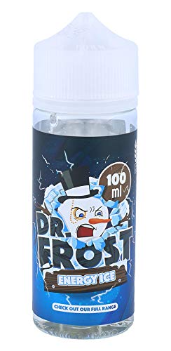 Dr. Frost e-Liquid Energy Ice, Shake-and-Vape für Ihre e-Zigarette, 0.0 mg Nikotin, 100 ml