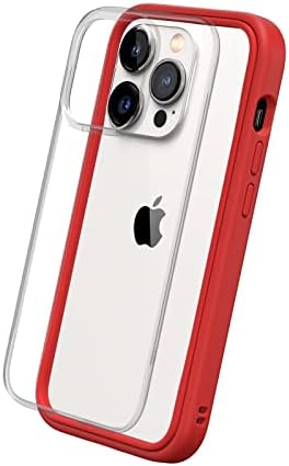 RHINOSHIELD Modular Case Compatible with [iPhone 14 Pro] | Mod NX - Customizable Shock Absorbent Heavy Duty Protective Cover 3.5M / 11ft Drop Protection - Black