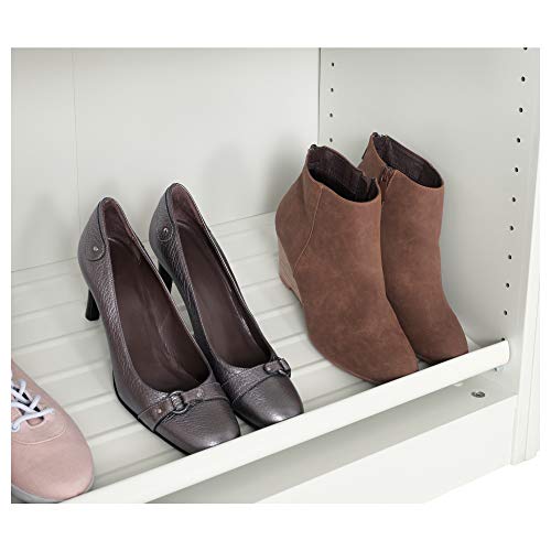 Étagère à chaussures KOMPLEMENT blanche 75 x 35 cm, tablette de rangement pour garde-robe - 3