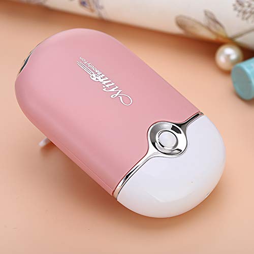 Tongping USB-Mini-Lüfter Klimaanlage Gebläse für Wimpernverlängerung (Rosa)