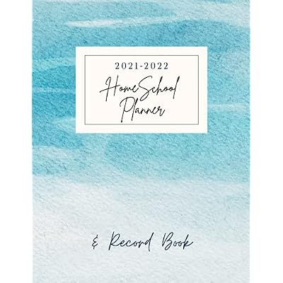 2021-2022 Homeschool Planner & Record Book