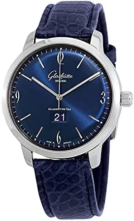 Glashutte Sixties Panorama Date Automatic Blue Dial Men&#39;s Watch 2-39-47-06-02-04