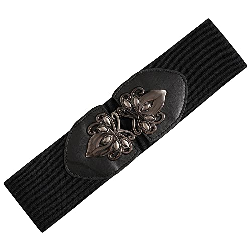 Ro Rox Stretch Elasticated Wide Celtic Nurse Belt Retro Vintage Waist Cincher