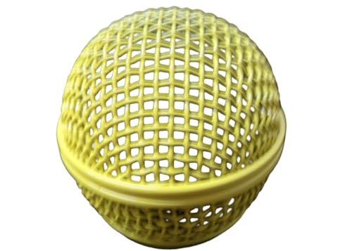 ProCraft Yellow Replacement Microphone Grille Fits Shure SM58, SV100 & Similar