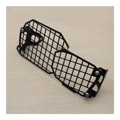 Grille phare moto F650GS évite la casse du bloc optique avec ce cache robuste gris
