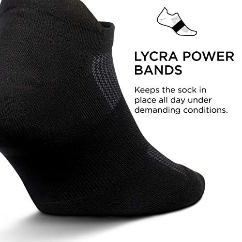 Image of Feetures High Performance Max Cushion Ankle Sock - Tab Socks for Women & Men with Heel Tab