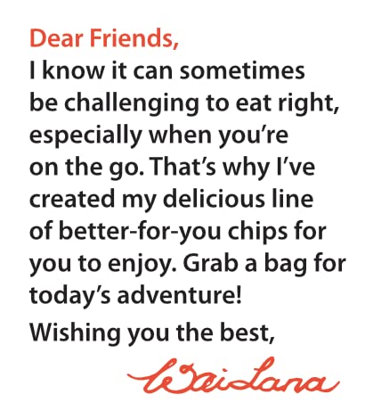 Wai Lana Veggie Chips Lime Chili (12 Pack Of 4.5 Ounce Individual Bags) - Gluten Free, Non-Gmo, Vegan, Zero Trans Fats #TOP6