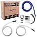 Skar Audio 1/0 Gauge OFC Big 3 Complete Upgrade Electrical Wiring Kit, SKBIG3-0GA