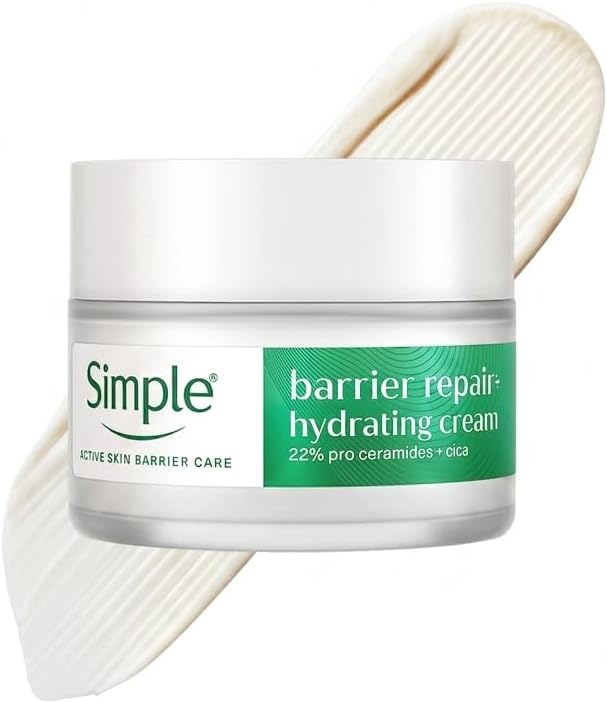 Simple Active Skin Barrier Care Restorative Rich Cream 40g | with 22% ceramide boosters & cica | renews and repairs the skin barrier
