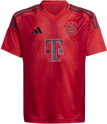 Image of adidas Kids Polyester Regular Fit FC Bayern Football Club Jersey