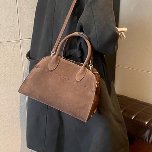 Modavo Parisian Stroll - Womens Suede Tote & Satchel Bag3