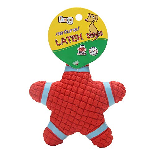 Image of EETOYS Petlicious and More Dog Latex Squeaky Star Toy (Medium)