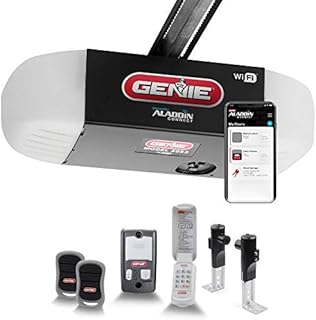 Genie QuietLift Connect – WiFi Smart Garage Door Opener with Added Wireless Keypad, ¾ HPC Smart Belt Drive – Compatible with Alexa and Google Assistant, Model 3053-TKV