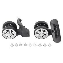 RiToEasysports Luggage Wheels Double Row Suitcase Wheels Replacement for Suitcase Parts1 Pair