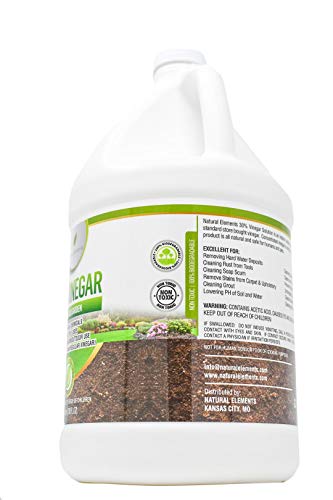 Natural Elements 30% Vinegar | Home & Garden, Cleaning | Concentrated | 1 Gallon