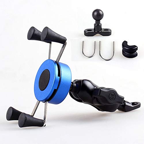 Soporte del teléfono móvil En forma de X Teléfono móvil del soporte de la motocicleta eléctrico de tres ruedas del vehículo de manillar Soporte soporte for teléfono accesorios de la motocicleta