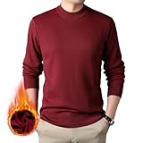 [DMFU] セーター メンズ 冬服 ニット メンズ セーター ビジネス 暖かい 無地 カジュアル 長袖 トップス おしゃれ 春服 裏起毛 インナー メンズ 秋服