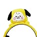 BT21 Baby Series CHIMMY Character Cute Plush Stuffed Animal Headband Hairband for Girls, Yellow