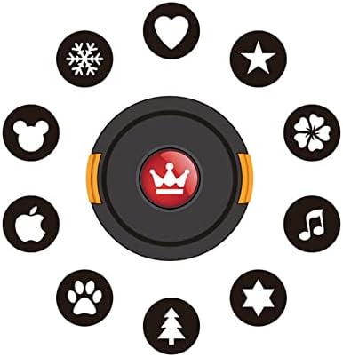 10 in 1 Bokeh Master Kit Bokeh Effect Lens Cover Filter for Artistic Romantic Night Photography (Caliber : 58mm)