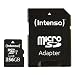 Intenso Premium microSDXC 256GB Class 10 UHS-I Speicherkarte inkl. SD-Adapter (bis zu 90 MB/s), schwarz